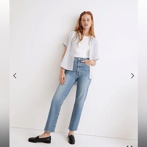 Madewell-The perfect vintage straight jean